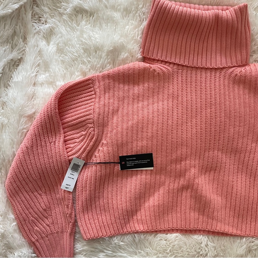 NWT Aritzia 100% Wool Guell Sweater in 2XS - Picture 4 of 6